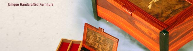 Marquetry Jewelry Box